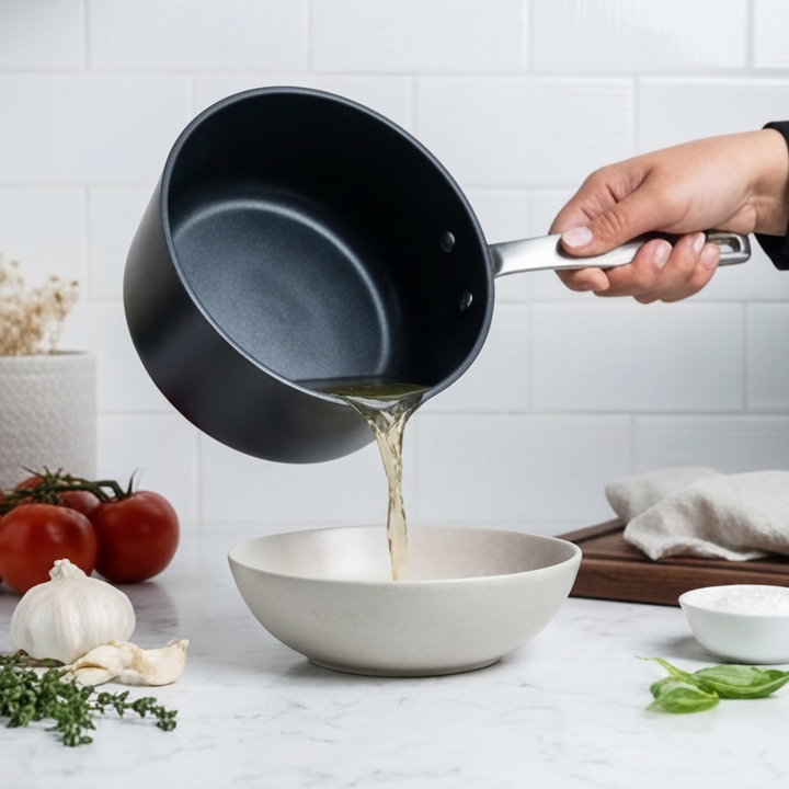 Saucepan with Lid, 2-Qt