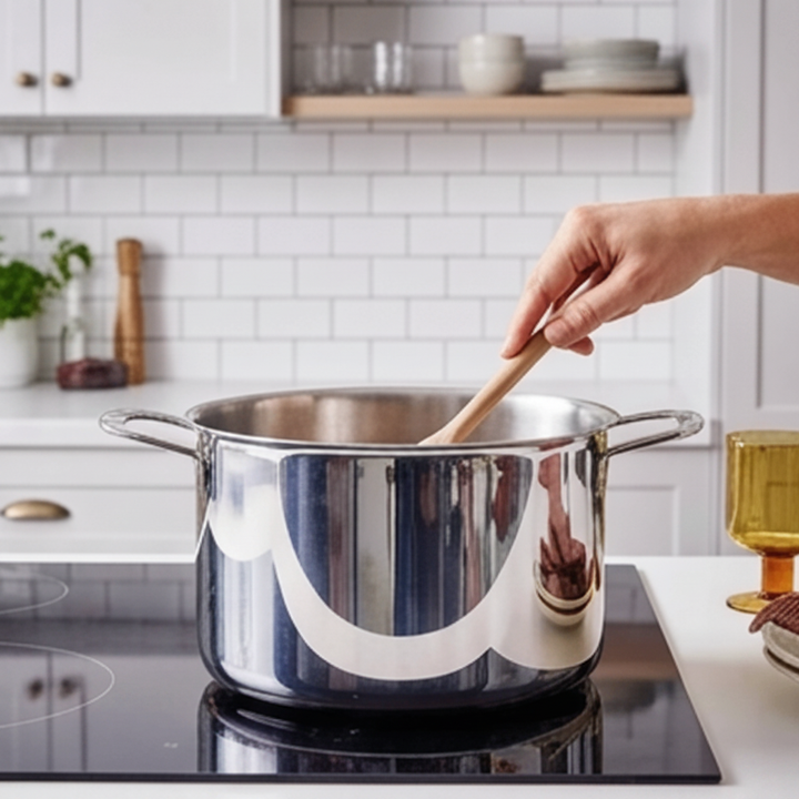 Stock Pot with Lid, 7-Qt