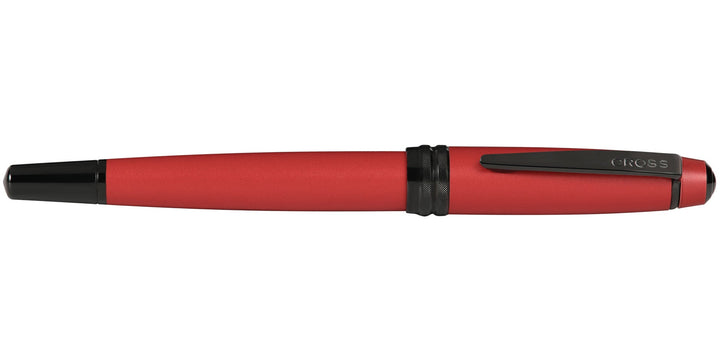 Bailey™ Matte Red Lacquer Stainless Steel Fine Nib Fountain Pen
