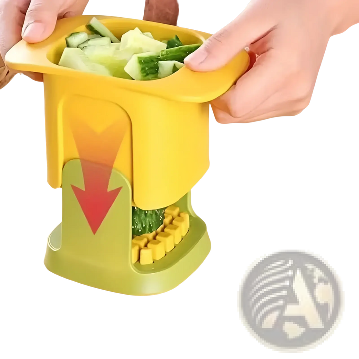 Vegetable Chopper and Manual Fruit Slicer Tool