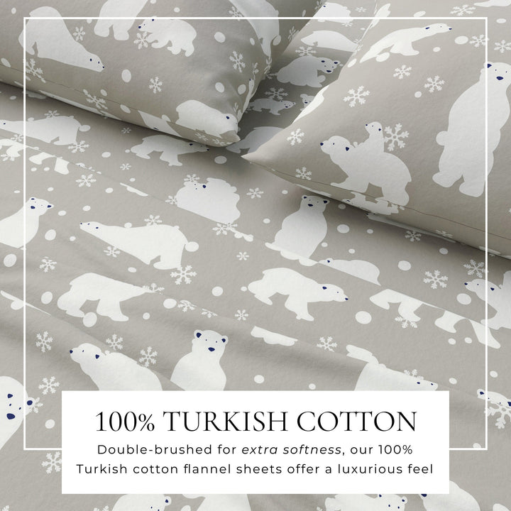 Turkish Cotton Flannel Sheet - Stratton Collection