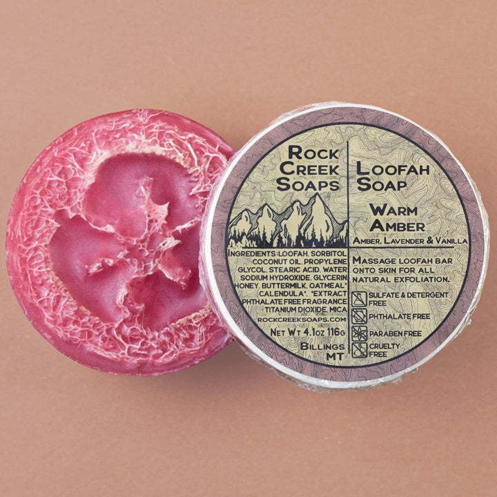 Loofah Soap | Warm Amber