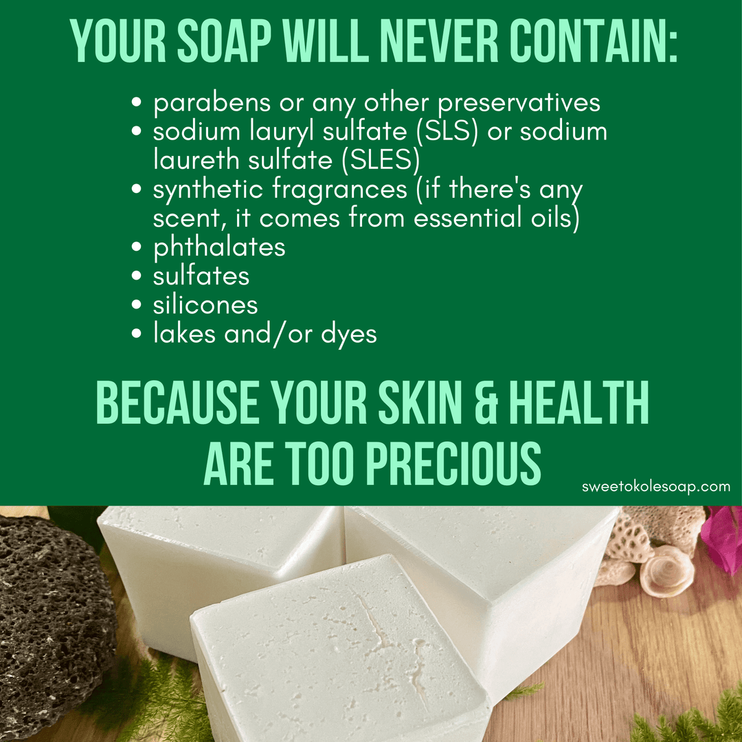Solid Dish Soap Bar Non-Toxic, Unscented, Plastic-Free Dishwashing — , [material], Sweet ʻŌkole Soap