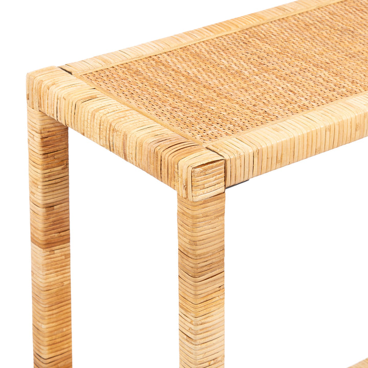 Rafina Rattan Console Table