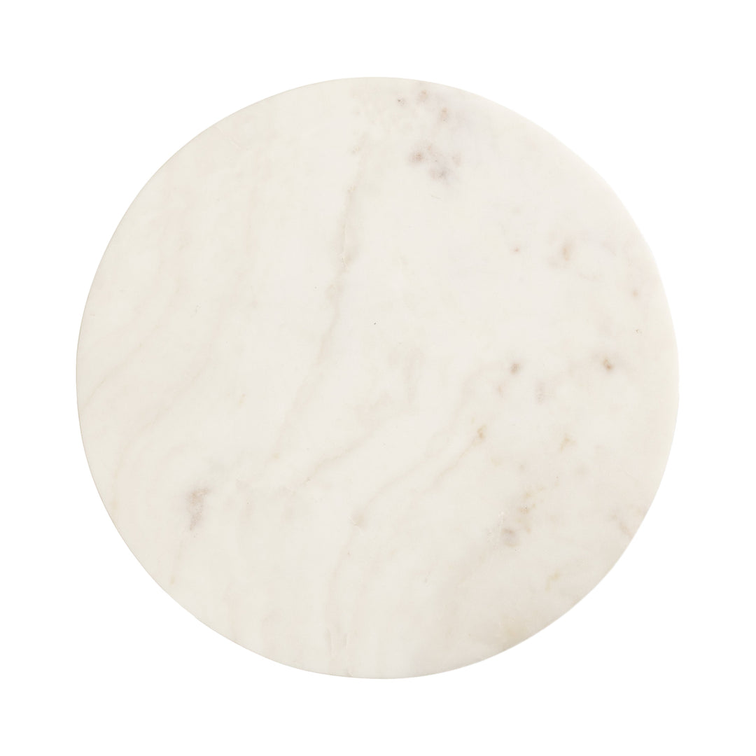 Engles Adjustable Marble Table and Plant Stand