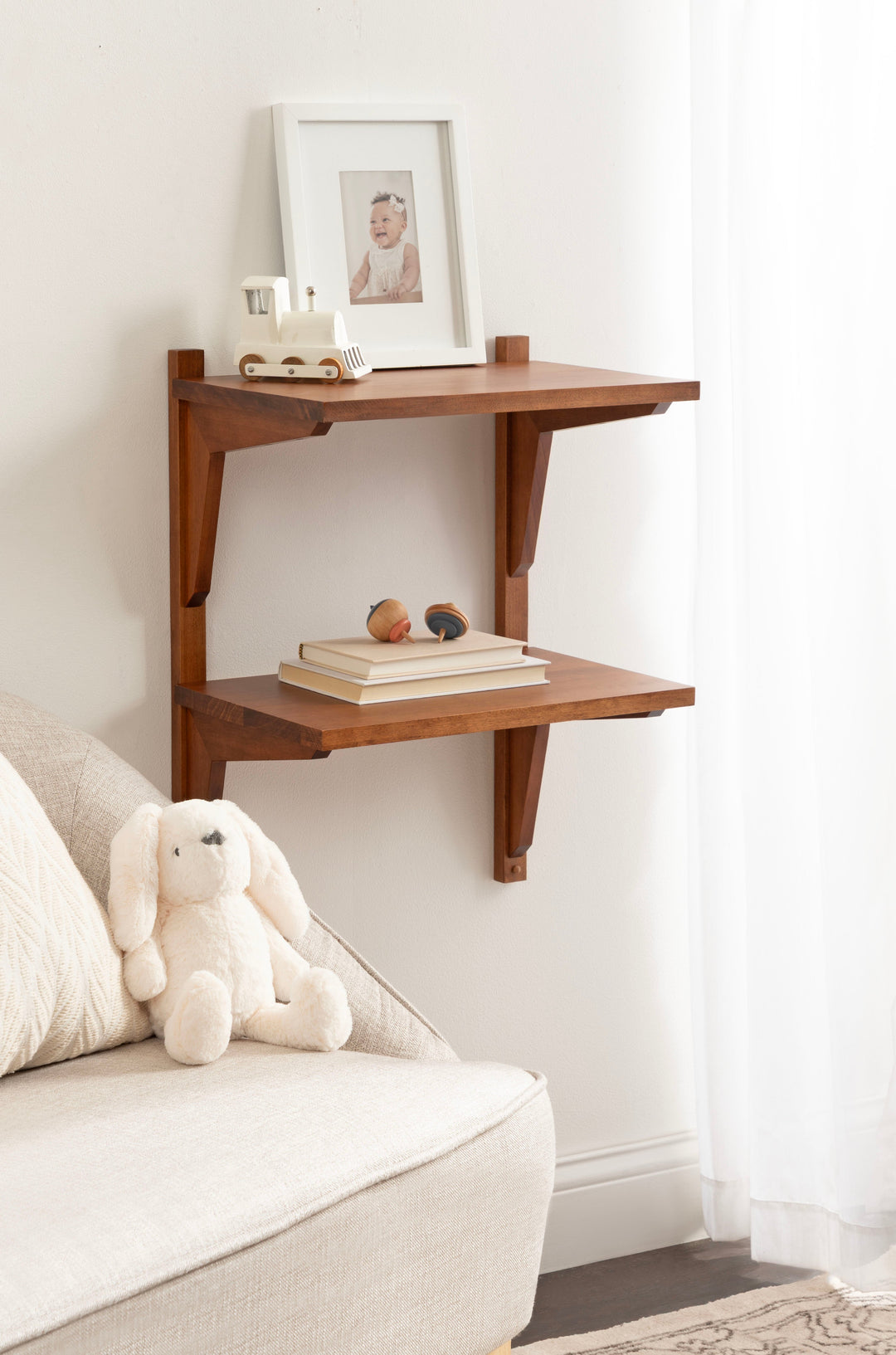 Meridien Wood Wall Shelf