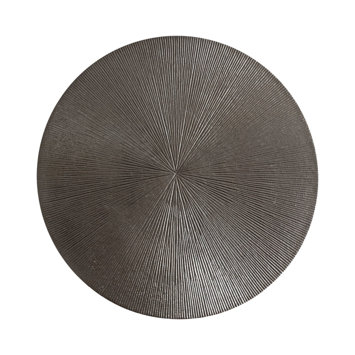 Engles Adjustable Embossed Metal Table and Plant Stand