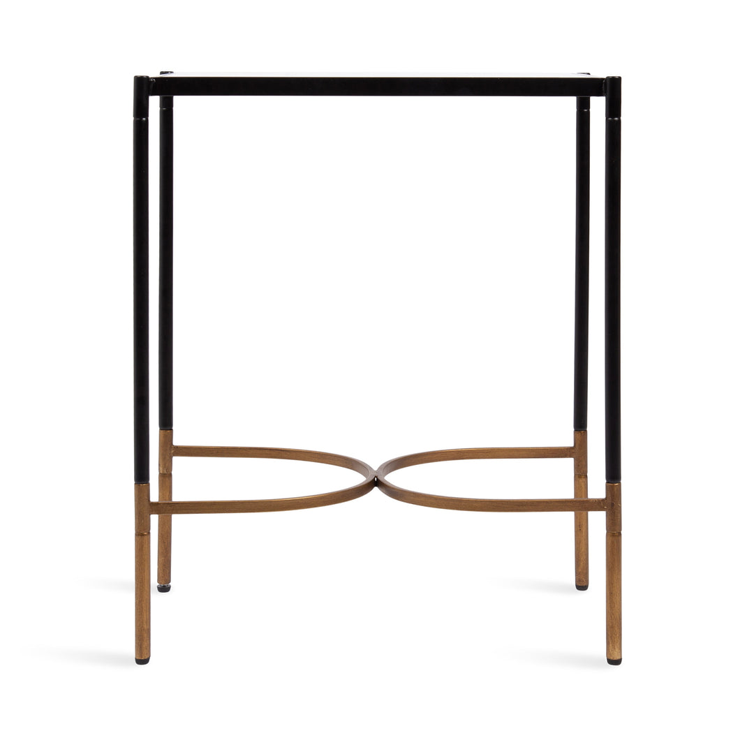 Catriona Side Table Mirror and Metal