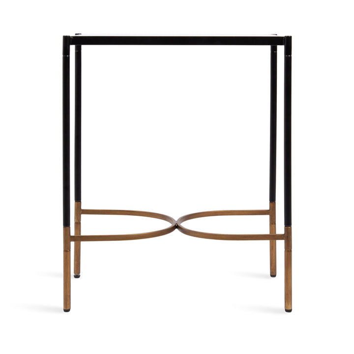 Catriona Side Table Mirror and Metal