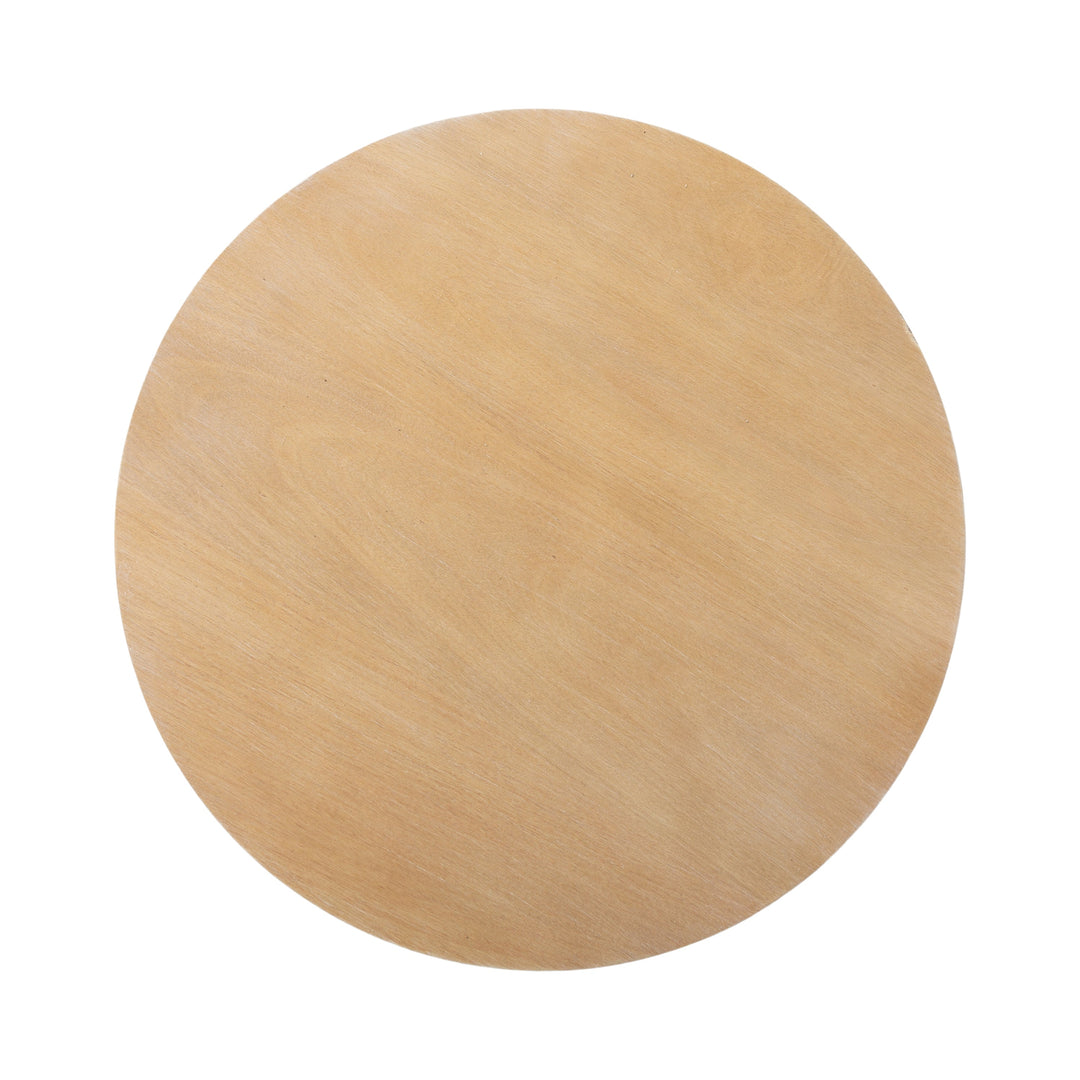 Foxford Round Wood Side Table