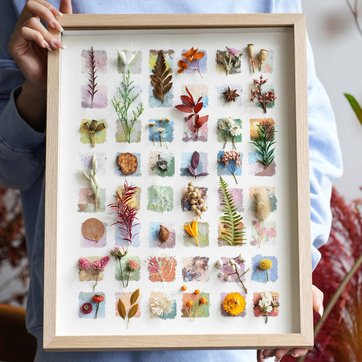 "The Grand Botanical Mosaic" Specimen Shadow Box