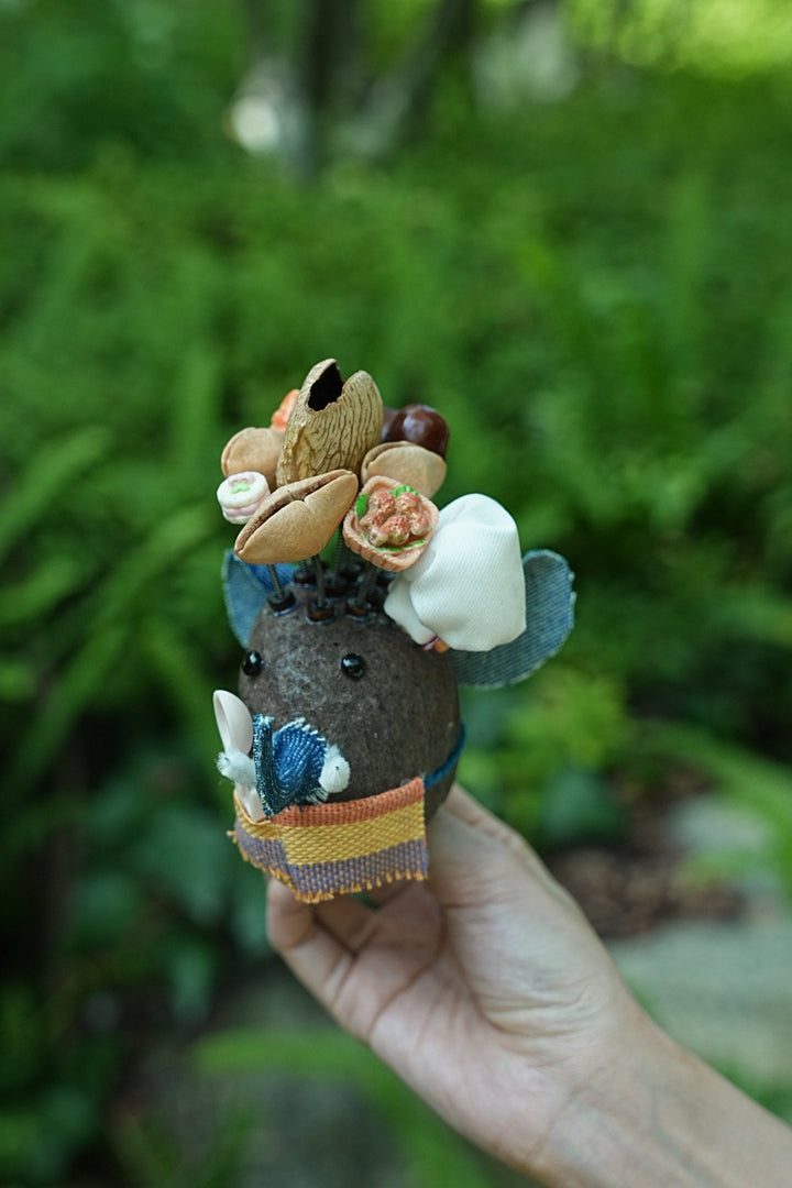 "Feast King" Seed Elephant Doll