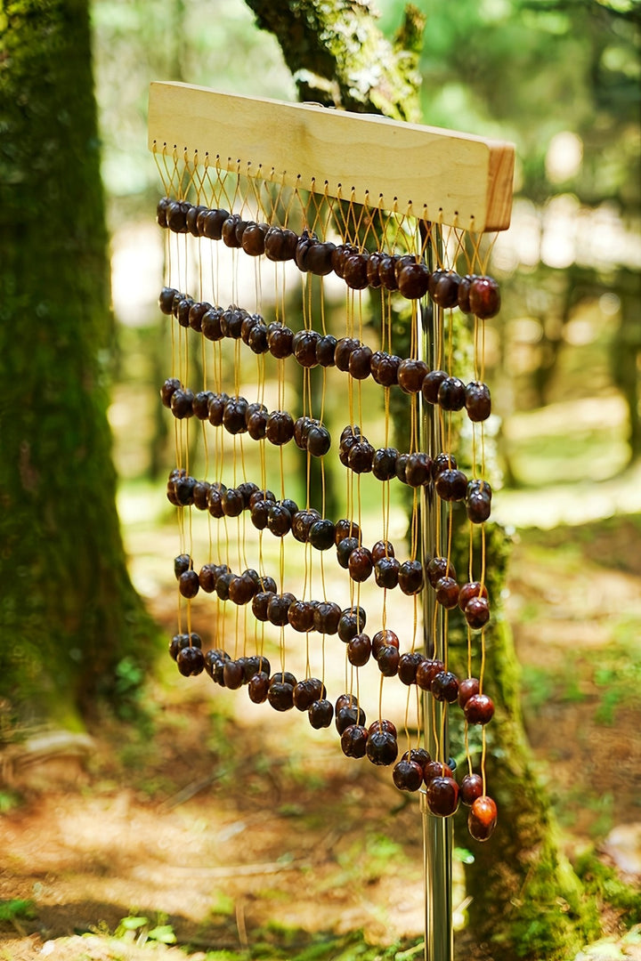 Handmade Pala Seed Shell Bar Chime