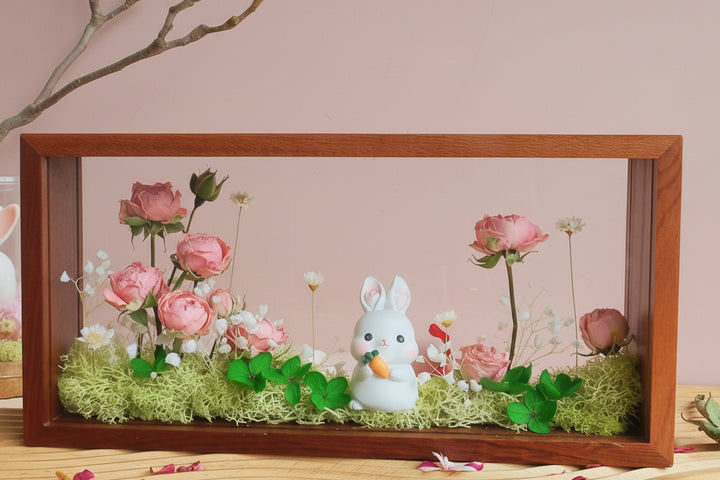 "My Unique Rose" Preserved Flower Shadow Box