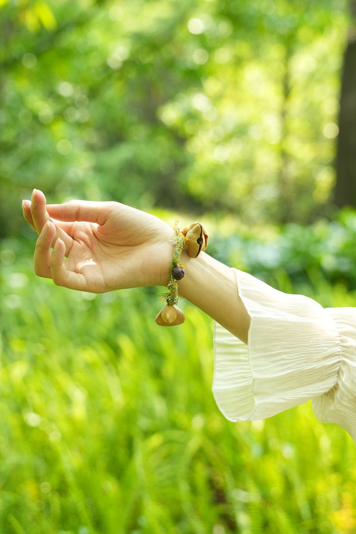 "The Meadow Dancer" Braided Seed Bracelet