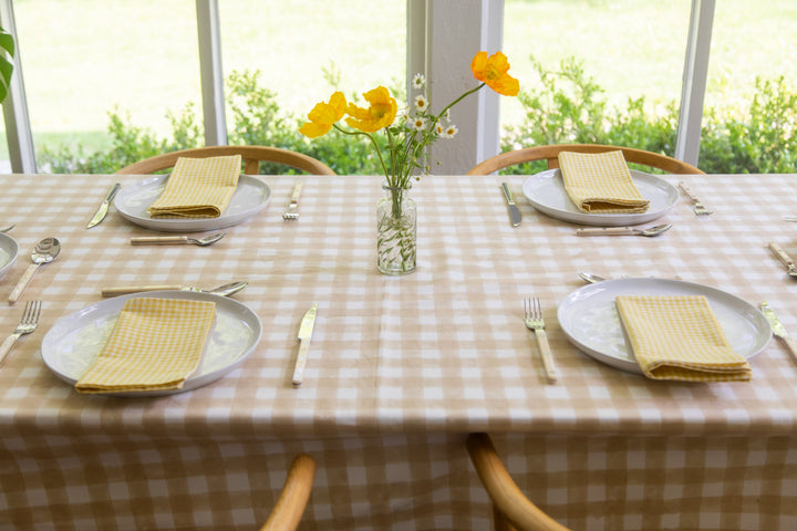 Gingham Napkins