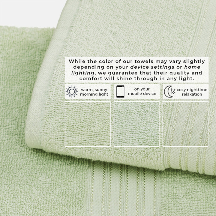 Cotton Terry Bath Towel Set - Cooper Collection