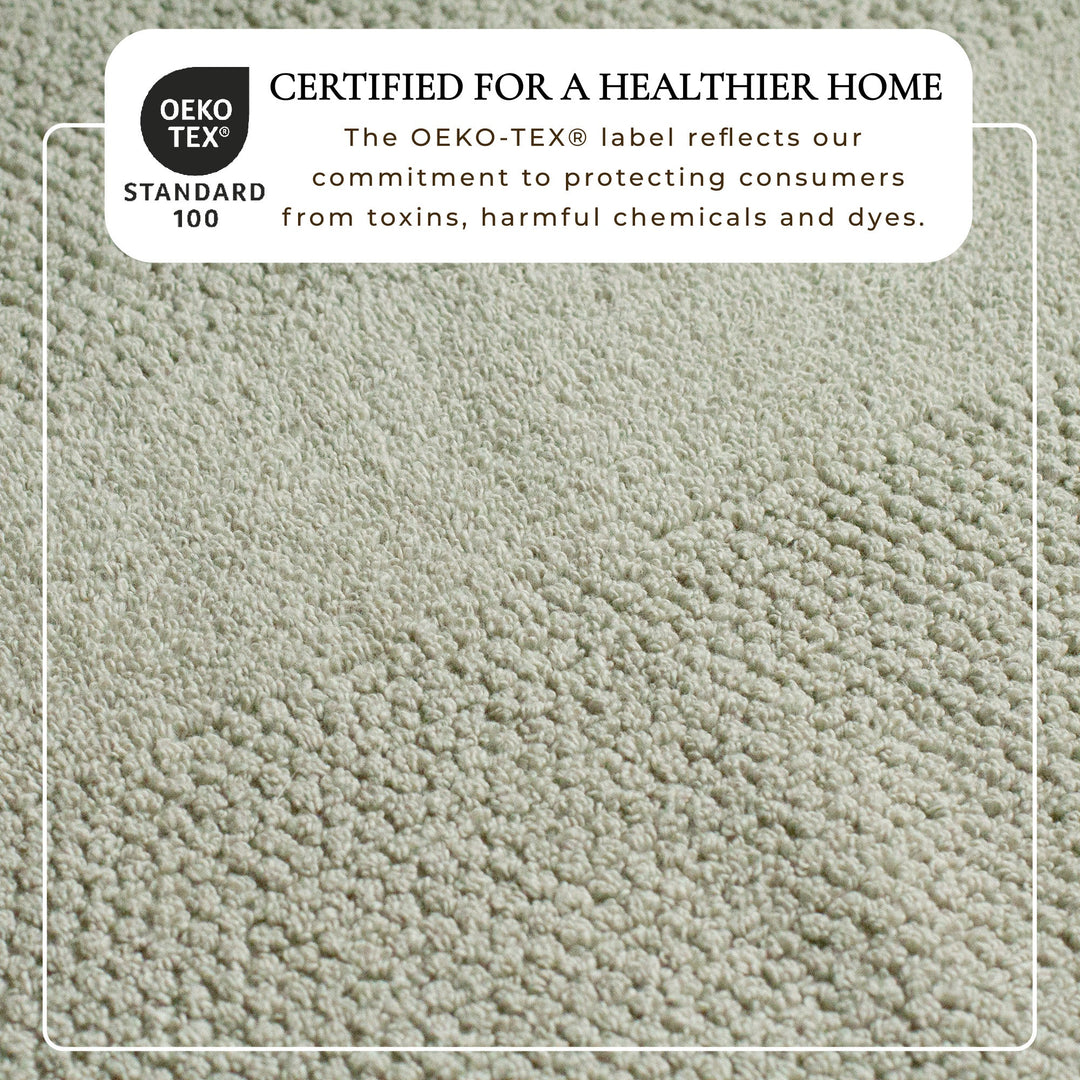 100% Cotton Woven Texture Bath Towel Set - Marbella Collection
