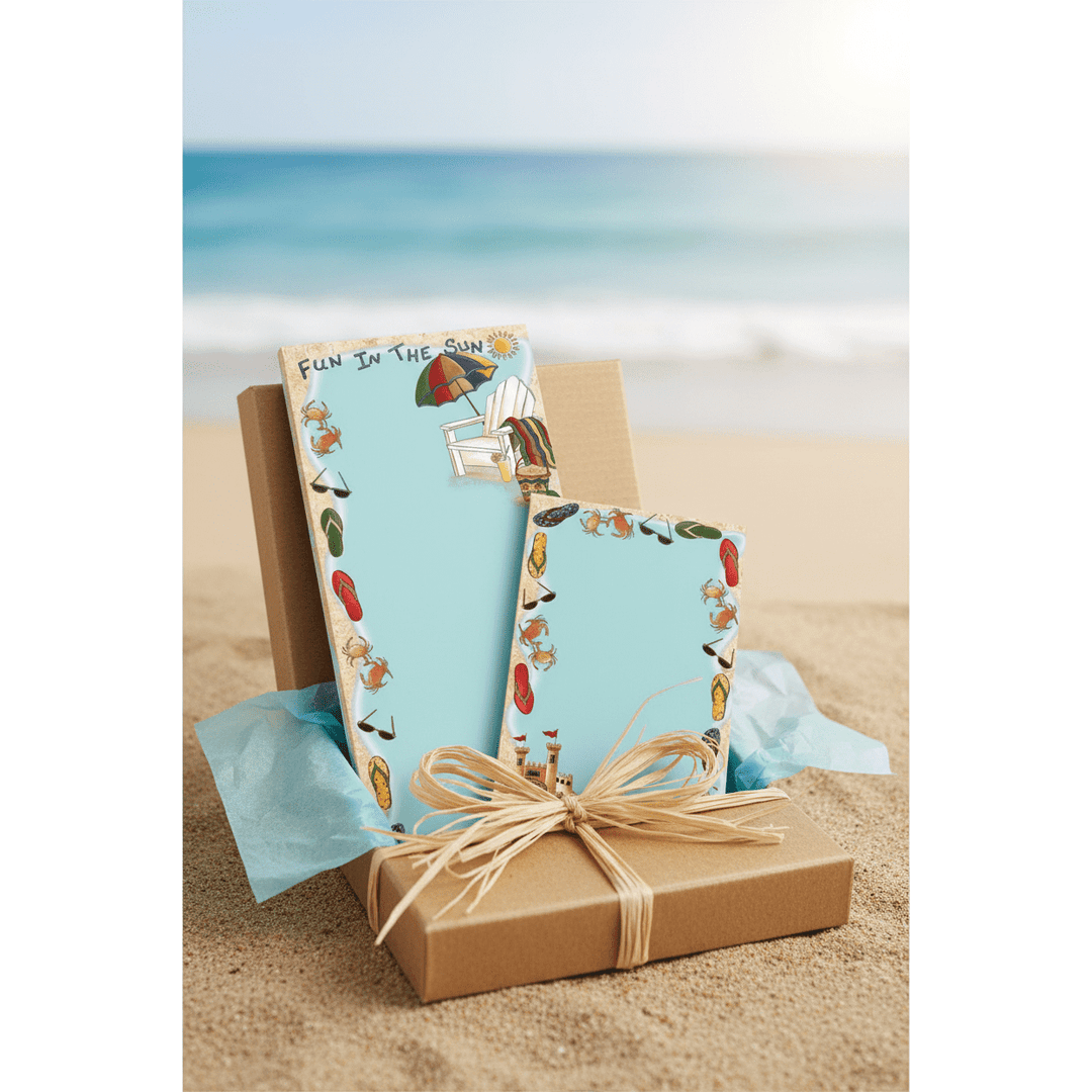 Deluxe List Pad Gift Set - Fun in the Sun