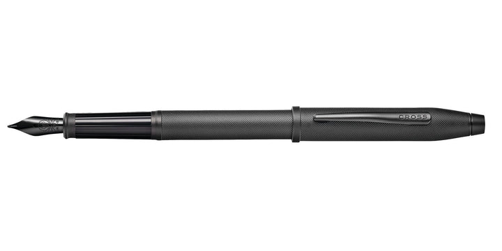 Century® II Black PVD Micro-knurl Fine Nib Fountain Pen